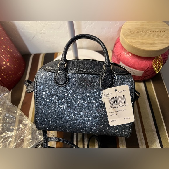 Coach Glitter Micro Mini Bennet Crossbody/Satchel NWT - Picture 5 of 7